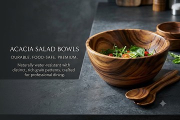 Acacia Salad Bowl Sourcing: From Sustainable Log to World-Class Dinner Table